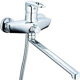 Купить смеситель для ванны с душем nke-6180 , g-lauf. в Иваново магазин сантехники Суперстрой