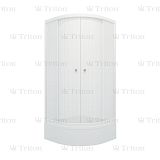 Купить душевой угол лен в 90*90,сп,бел, тритон. в Иваново магазин сантехники Суперстрой