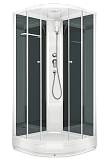 Купить душевая кабина  domani delight 88, 80*80  нп пс-черная задняя стенка в Иваново магазин сантехники Суперстрой
