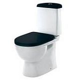 Купить компакт-унитаз best color black, sanita luxe. в Иваново магазин сантехники Суперстрой