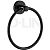 Купить полотенцедержатель (кольцо) черный d230111, d-lin. в Иваново магазин сантехники Суперстрой