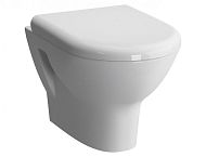 Купить унитаз zentrum (5785b003-0850) подвесной 50 см цв.белый без сидения, vitra. в Иваново магазин сантехники Суперстрой