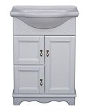 Купить тумба напольная варна 75 белый+раковина элеганс,good door. в Иваново магазин сантехники Суперстрой