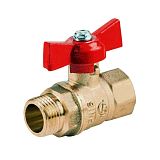 Купить кран шаровый 3/4 г/ш бабочка, aqualink в Иваново магазин сантехники Суперстрой