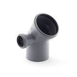 Купить отвод пвх 110*50*45 левый, россия. в Иваново магазин сантехники Суперстрой