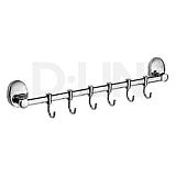 Купить рейлинг 6 крючка d201855-6, d-lin. в Иваново магазин сантехники Суперстрой