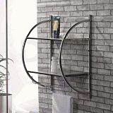 Купить полка настенная металл  для полотенец d201901, d-lin. в Иваново магазин сантехники Суперстрой