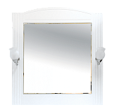 Купить зеркало эльбрус-80 белая эмаль, misty. в Иваново магазин сантехники Суперстрой