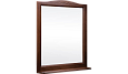 Купить зеркало берта 105 (в рамке с полочкой) орех, good door. в Иваново магазин сантехники Суперстрой