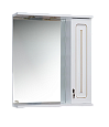 Купить зеркало - шкаф вояж - 60 прав. белая патина,misty. в Иваново магазин сантехники Суперстрой