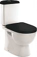 Купить компакт-унитаз best с черной крышкой, sanita luxe. в Иваново магазин сантехники Суперстрой