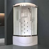 Купить душевая кабина royal rb 100nrw-с-ch, вп,мс,акриловая задняя стенка,гидромасссаж в Иваново магазин сантехники Суперстрой