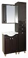 Купить зеркало-шкаф александра-55 левое, свет, венге, misty в Иваново магазин сантехники Суперстрой