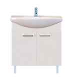 Купить тумба джулия - 85 белая white,misty. в Иваново магазин сантехники Суперстрой