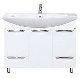 Купить тумба лаванда-105 2 ящика+раковина элеганс , мисти. в Иваново магазин сантехники Суперстрой