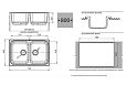Купить мойка кухонная керамогранит standart gf-s780к (серая) 2 чаши, granfest. в Иваново магазин сантехники Суперстрой