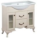 Купить тумба напольная берта 105с слонов+рак элеганс, good door. в Иваново магазин сантехники Суперстрой