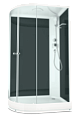 Купить душевая кабина domani delight 128 120*80 r нп cм-черная задняя стенка в Иваново магазин сантехники Суперстрой