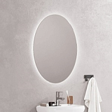 Купить зеркало  овал 570*770 led c подcветкой, stella polar. в Иваново магазин сантехники Суперстрой