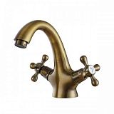 Купить смеситель для раковины carlson style 44311-1 antique,kaiser в Иваново магазин сантехники Суперстрой