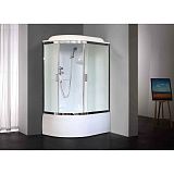 Купить душевая кабина royal rb 8120bk1-м-ch,r вп,мс,акриловая задняя стенка в Иваново магазин сантехники Суперстрой