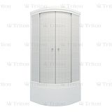Купить душевая кабина лен б 90*90,нп,бел, тритон. в Иваново магазин сантехники Суперстрой