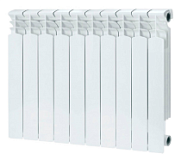 Купить радиатор биметаллический в500 11сек, remsan в Иваново магазин сантехники Суперстрой