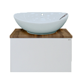 Купить тумба ива - 60 подвесная комбинированная 1 ящ., с раковиной дреяmisty. в Иваново магазин сантехники Суперстрой