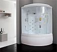 Купить душевая кабина royal rb 150alp-t-ch-l,вп пс,белая задняя стенка в Иваново магазин сантехники Суперстрой