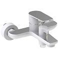 Купить смеситель для ванны  atrio 60022  белый/хром,kaiser в Иваново магазин сантехники Суперстрой