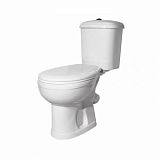 Купить компакт-унитаз дора-антивсплеск м/лифт белый горизонтальный выпуск, старый  оскол. в Иваново магазин сантехники Суперстрой