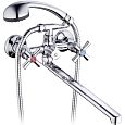Купить смеситель для ванны с душем qmт7-b722, g-lauf. в Иваново магазин сантехники Суперстрой