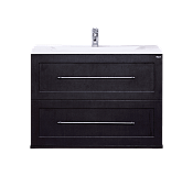 Купить тумба марта-70 подвесная тёмн/бет + раковина evva-70 d, misty. в Иваново магазин сантехники Суперстрой