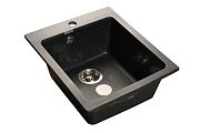 Купить мойка кухонная practic gf-p505 (черный 308),granfest. в Иваново магазин сантехники Суперстрой
