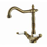 Купить смеситель vincent 31011-1br bronze для раковины, kaiser в Иваново магазин сантехники Суперстрой