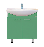 Купить тумба джулия - 85  салатовая,misty. в Иваново магазин сантехники Суперстрой