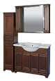 Купить зеркало-шкаф рим -105,с 2-мя шкаф,орех, misty. в Иваново магазин сантехники Суперстрой