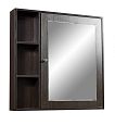 Купить зеркало-шкаф монтоне-80 венге,stella polar. в Иваново магазин сантехники Суперстрой