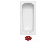 Купить ванна стальная  antika 160*70*40 (1.5мм)  с рантом(с опорой), белая орхидея, виз. в Иваново магазин сантехники Суперстрой
