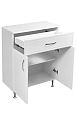 Купить комод концепт-60 белый 1 ящ, stella polar. в Иваново магазин сантехники Суперстрой