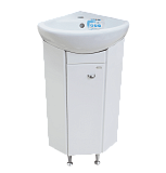 Купить тумба малютка 30х30 угловая + раковина rosa, misty. в Иваново магазин сантехники Суперстрой