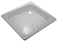 Купить поддон стальной 80*80*16 квадратный, river. в Иваново магазин сантехники Суперстрой