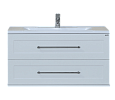 Купить тумба марта-100 подвесная белая + рак. evva-100 d, misty. в Иваново магазин сантехники Суперстрой