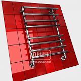 Купить водяной полотенцесушитель f primo 100*50 1"*1/2, двин. в Иваново магазин сантехники Суперстрой
