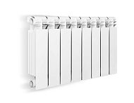 Купить радиатор алюминиевый оазис 350/96 12 сек, oasis. в Иваново магазин сантехники Суперстрой