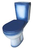 Купить компакт-унитаз рио синий, rosa. в Иваново магазин сантехники Суперстрой