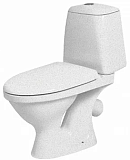 Купить компакт-унитаз соната белый крап, santeri. в Иваново магазин сантехники Суперстрой