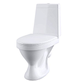 Купить компакт-унитаз прайм белый, santeri. в Иваново магазин сантехники Суперстрой