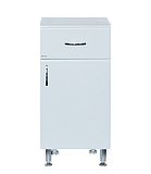 Купить тумба люси-30 напольная белая, правая, без б/к, misty. в Иваново магазин сантехники Суперстрой