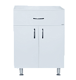 Купить тумба люси-60 напольная белая, misty. в Иваново магазин сантехники Суперстрой